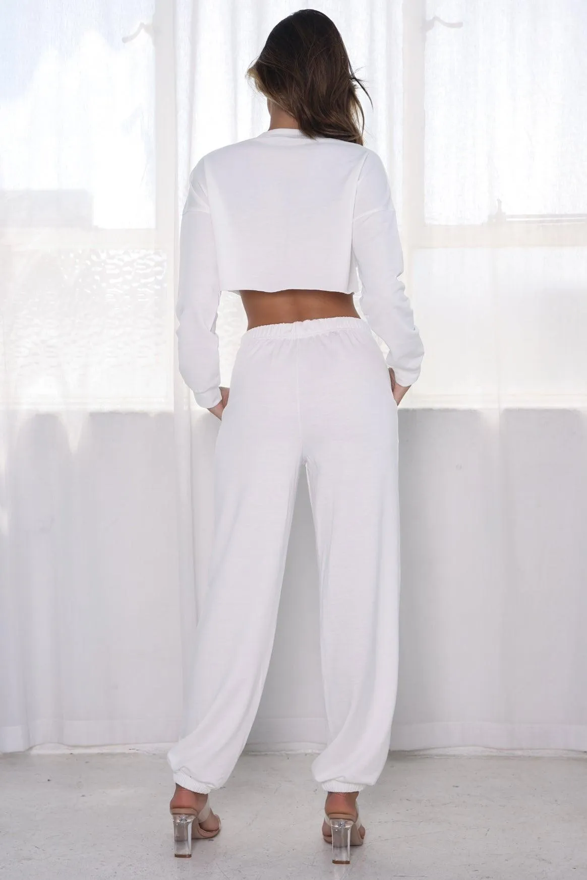 Michigan Two Piece Lounge Set - White