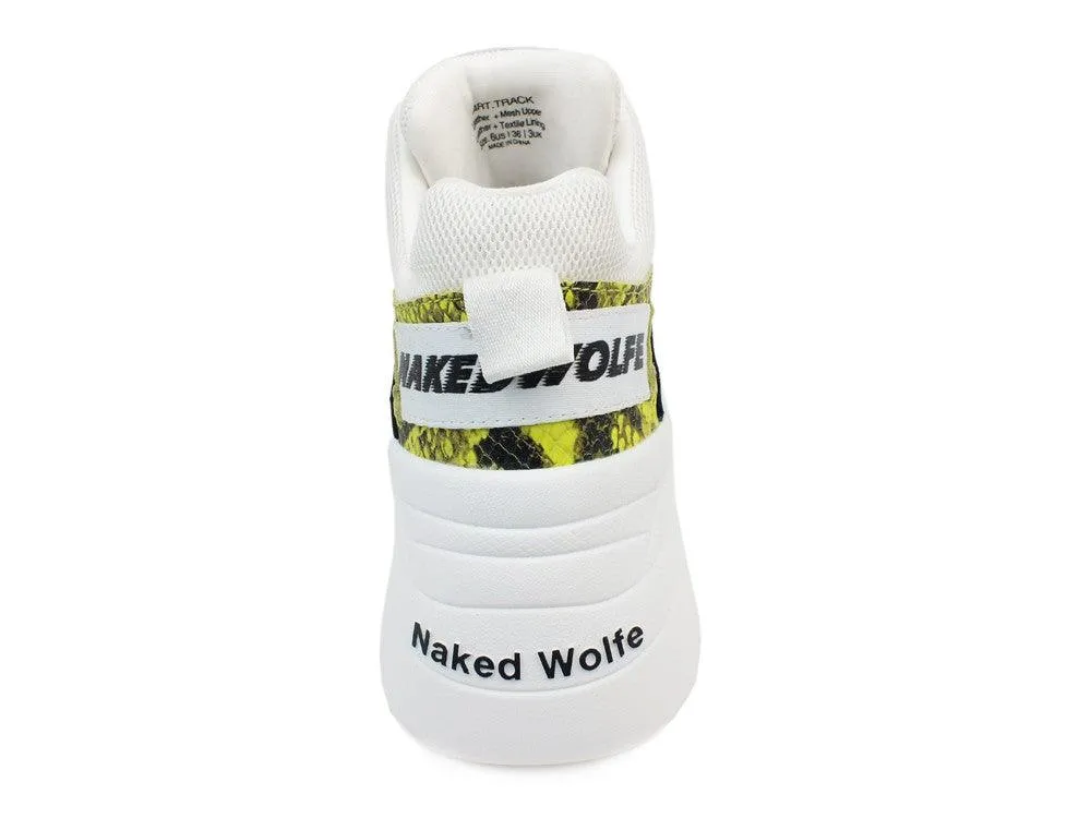 NAKED WOLFE Track White Neon Snake NWSTRACK