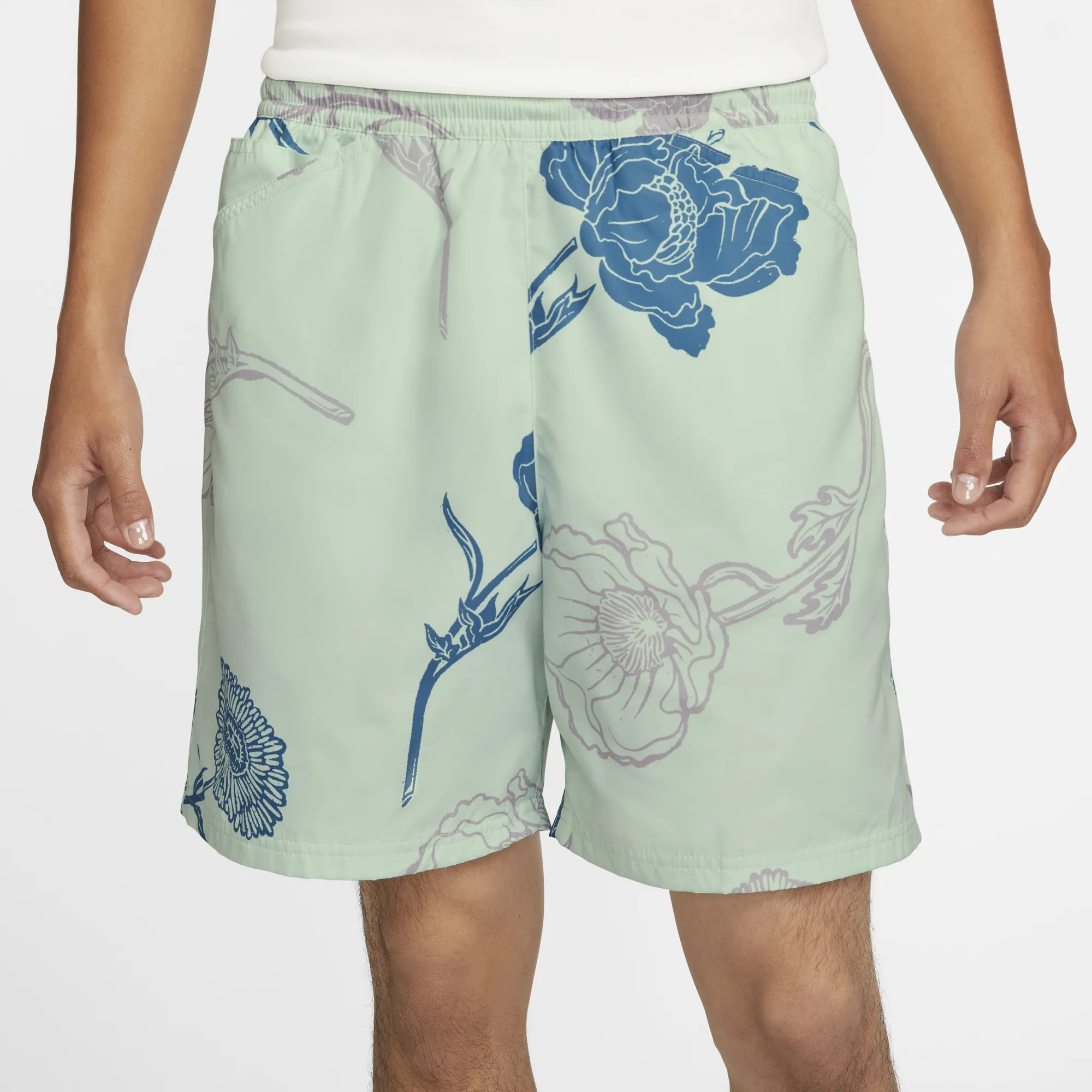 Nike SB Skate Board Swim Shorts Barely Green