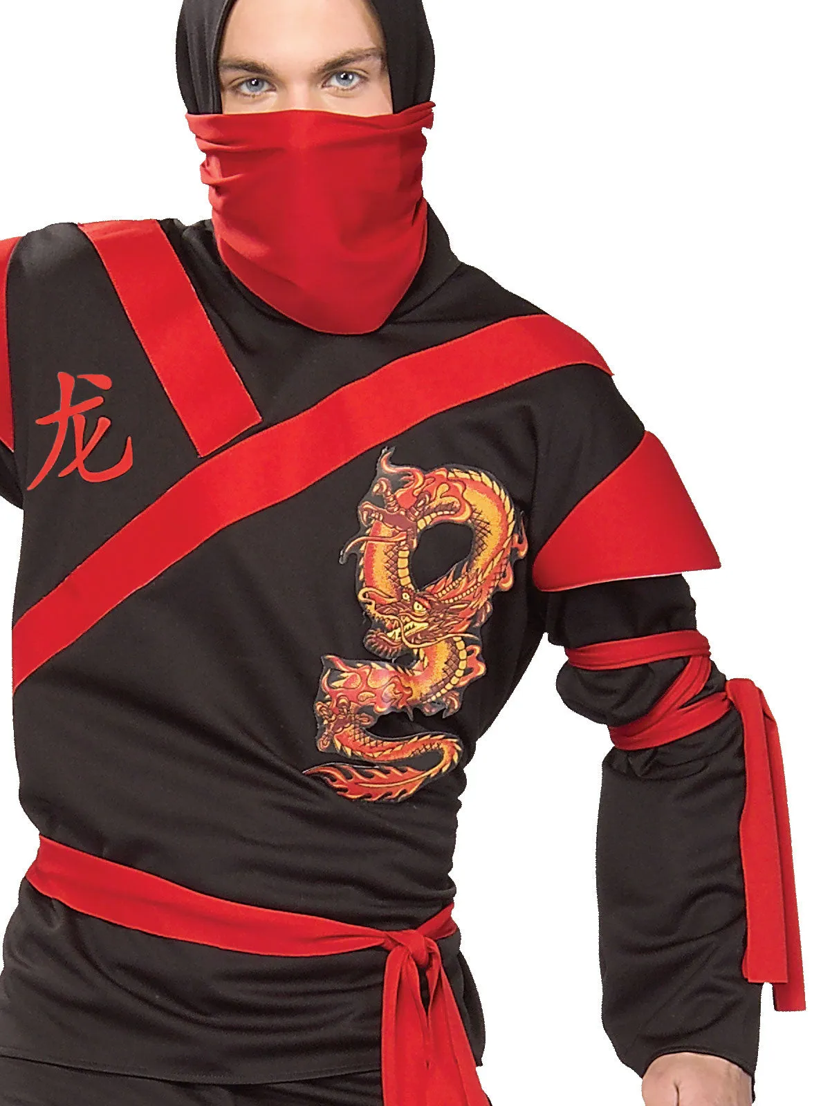 Ninja Dragon Warrior Costume for Adults