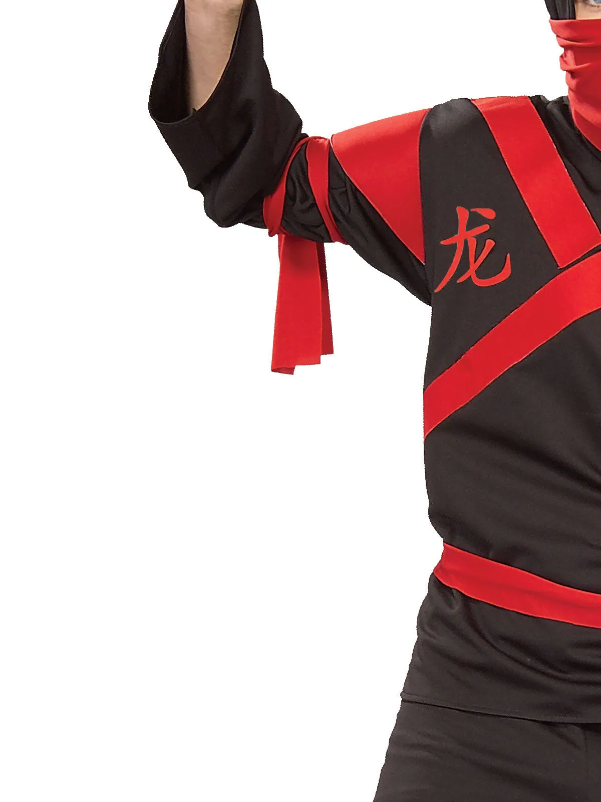 Ninja Dragon Warrior Costume for Adults