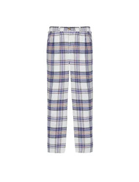 Obey Womens Max Plaid Pants Unbleached Multi