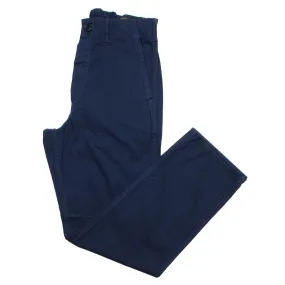 orSlow - French Work Pants - Navy Herringbone Twill