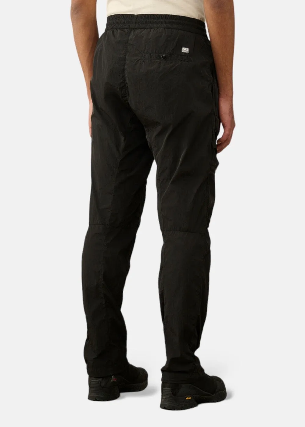 Pantalon C.P. Company cargo Flatt Nylon Loose Utility Pants noir