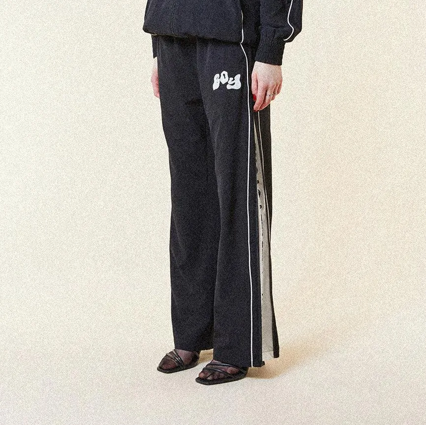 PAST, PRESENT, FUTURE BOY TRACK PANT - BLACK