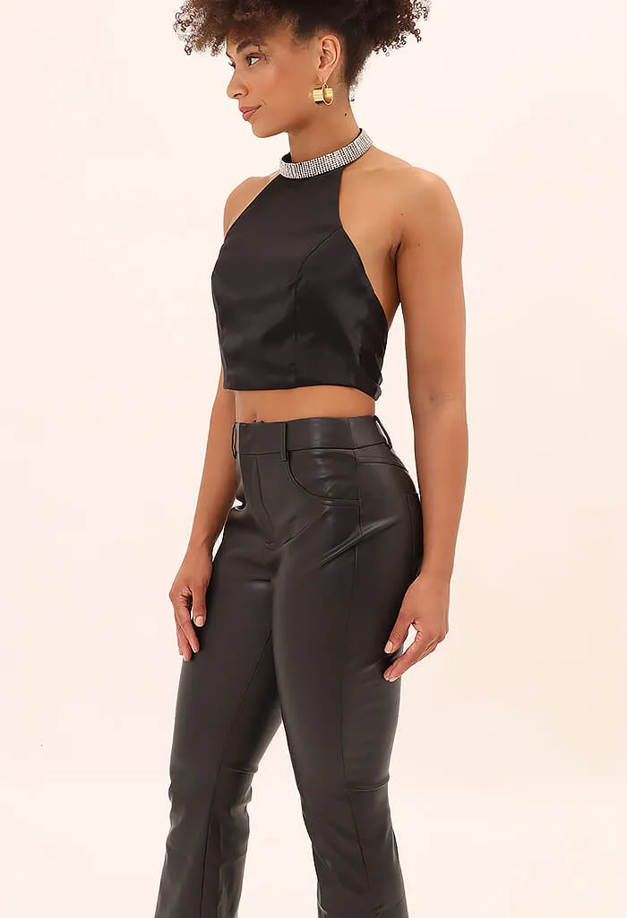 Paz Vegan Leather Pant