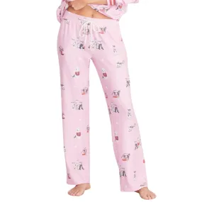 P.J. Salvage Rescue Dog Sleep Pants - Pink