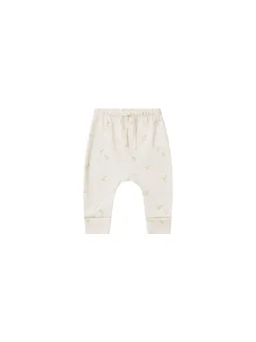 Quincy Mae - Ivory Ducks Drawstring Pants