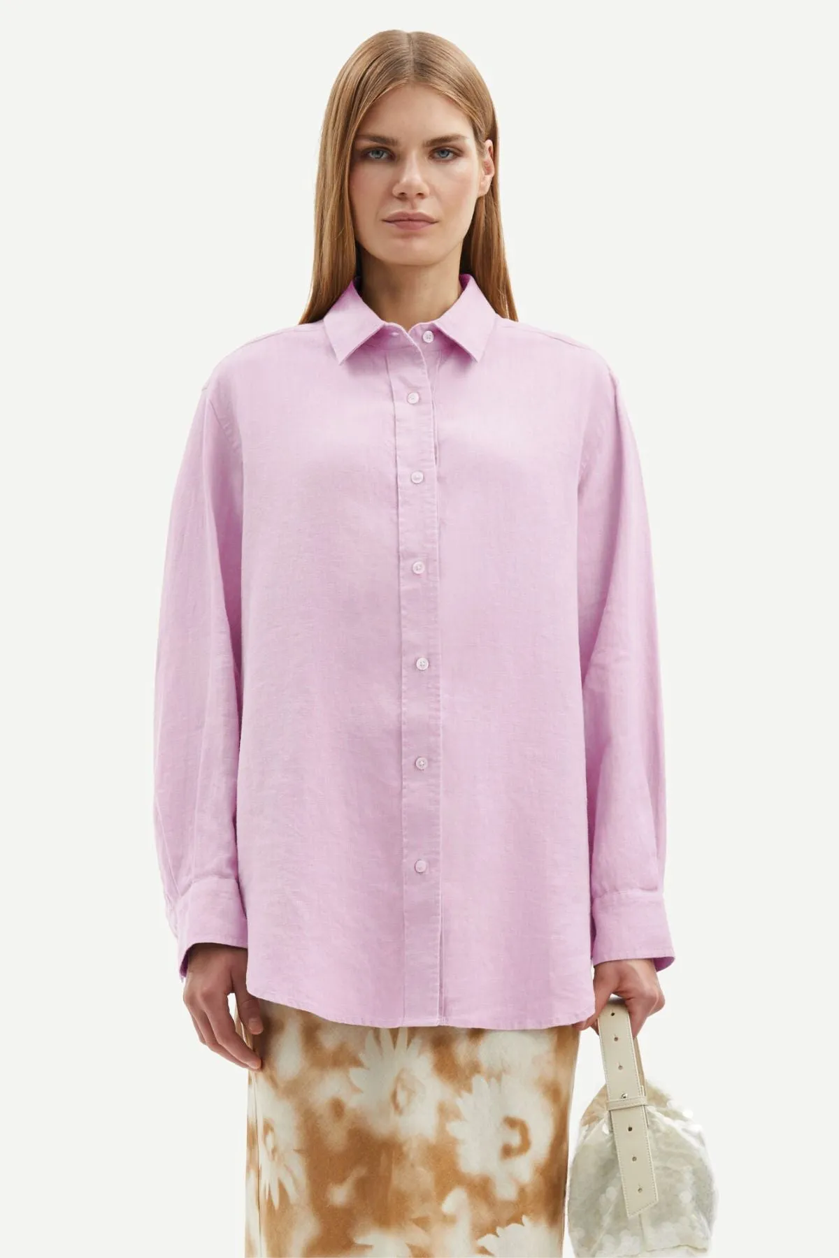 Samse Samse Salova Shirt - Lilac Snow