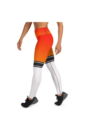 Solar Flare Yoga Leggings