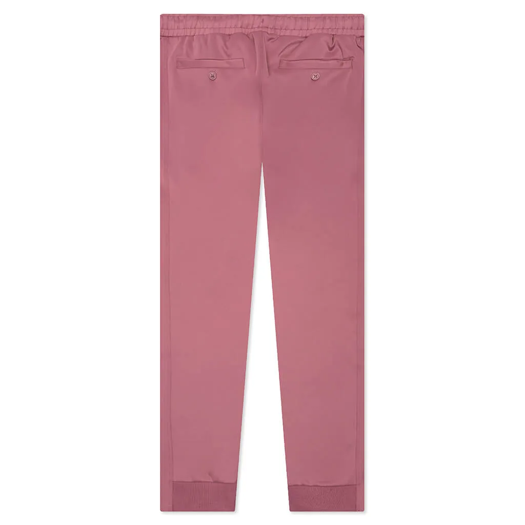 Tapered Fit Chromatic Jogger Pants - Rose