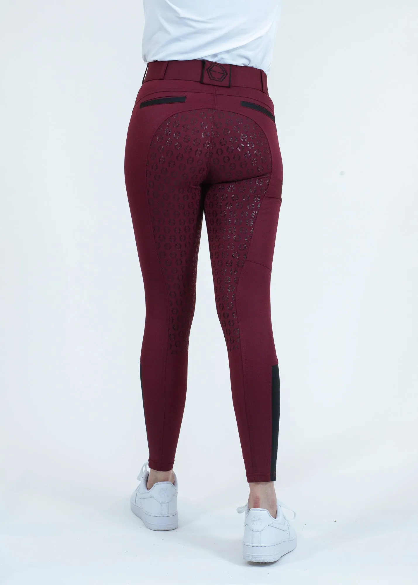 The Logan Breech Full Seat in Cranberry