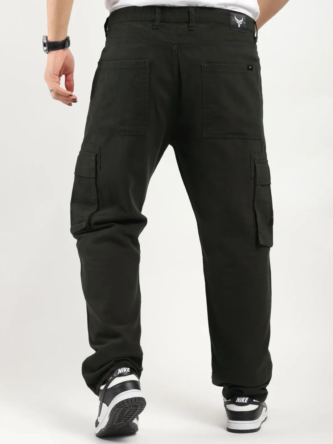 Tornado Full Length Dark Grey Plus size Cargo