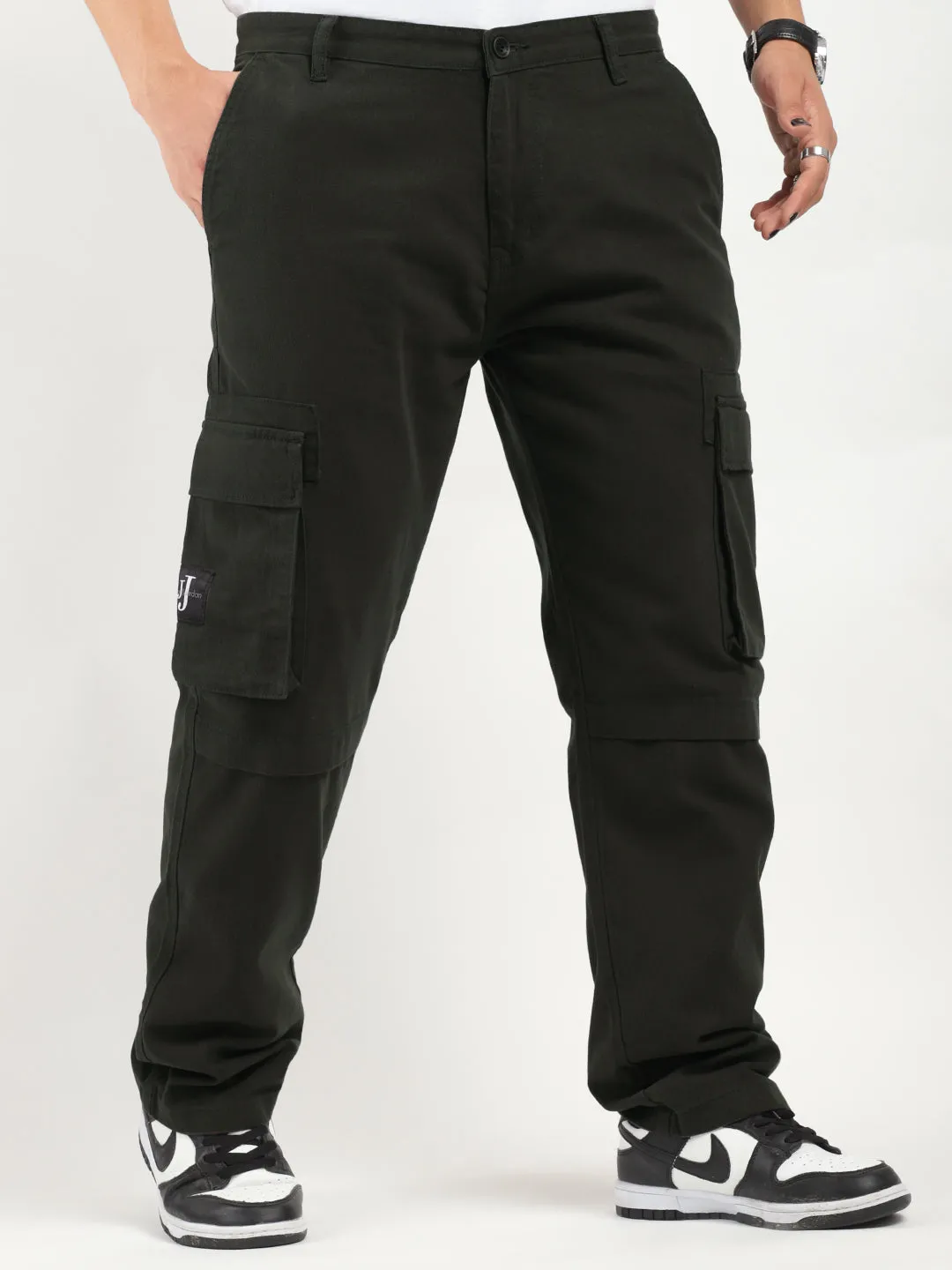 Tornado Full Length Dark Grey Plus size Cargo