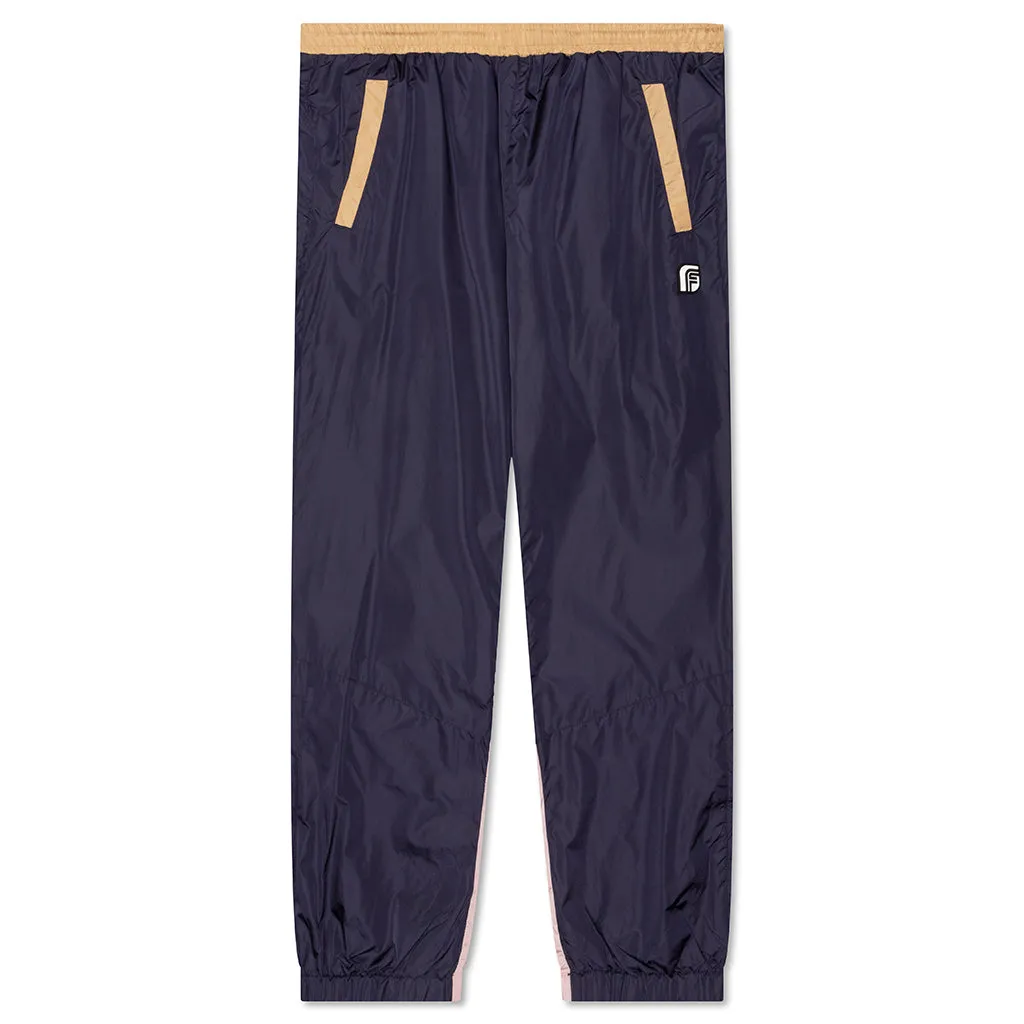 Track Pant - Tan/Rose/Deep Purple